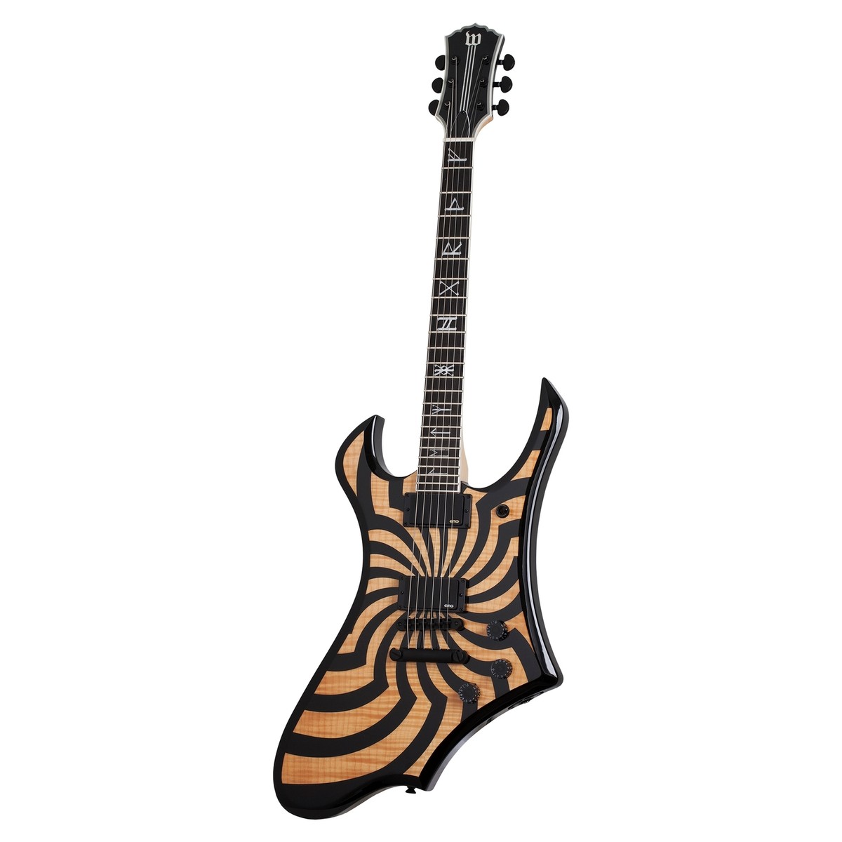 Wylde Audio Goregehn Guitar, Ebony Fretboard, EMG 81 85