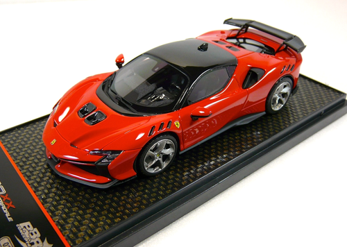 FERRARI SF90 XX Stradale Rosso Corsa 322 LTD BBR MODELS 1:43 - Imagen 4 de 7