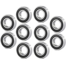 10PC Premium R10 2RS ABEC3 Rubber Sealed Deep Groove Ball Bearing 5/8" Bore