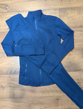 Antonio Melani Mujer 2 Piezas Traje de Pista Chaqueta de Diseñador Premium S Pantalones M