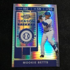 2020 Panini Chronicles Contenders Optic Hyper#14 Mookie Betts #273/299 Dodgers