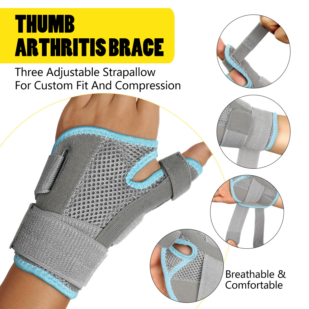 Thumb Spica Splint Wrist Support Brace Stabilizer De Quervains Sprain