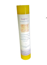 LAUGHTER - Crystal Journey Reiki Charged Herbal Magic 7" Pillar Candle