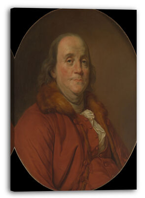 Kunstdruck Werkstatt von Joseph Siffred Duplessis - Benjamin Franklin (1706-179