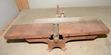 Cast Iron mini bench top planer jointer joiner pattern makers collectible tool