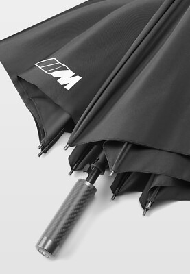 BMW M Motorsport Regenschirm Stockschirm M3 M4 M5 M1 Black Edition