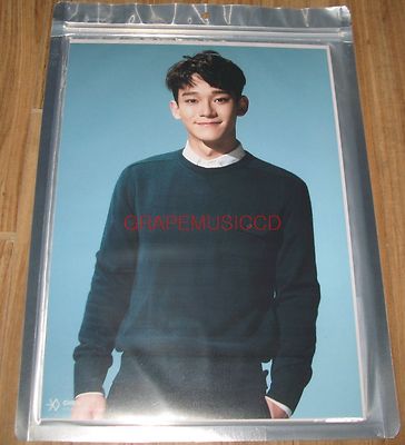 EXO SING FOR YOU SMTOWN COEX Artium SUM OFFICIAL GOODS CHEN A4 SIZE PHOTO NEW