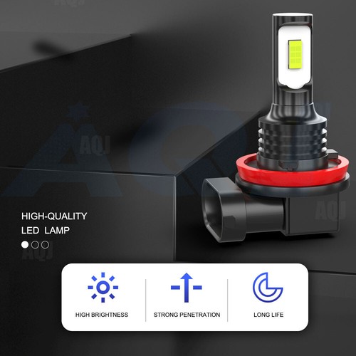 For Nissan Sentra 2013-2019 Blue LED Headlight High/Low Beam + Fog Light Bulbs - Bild 16 von 18