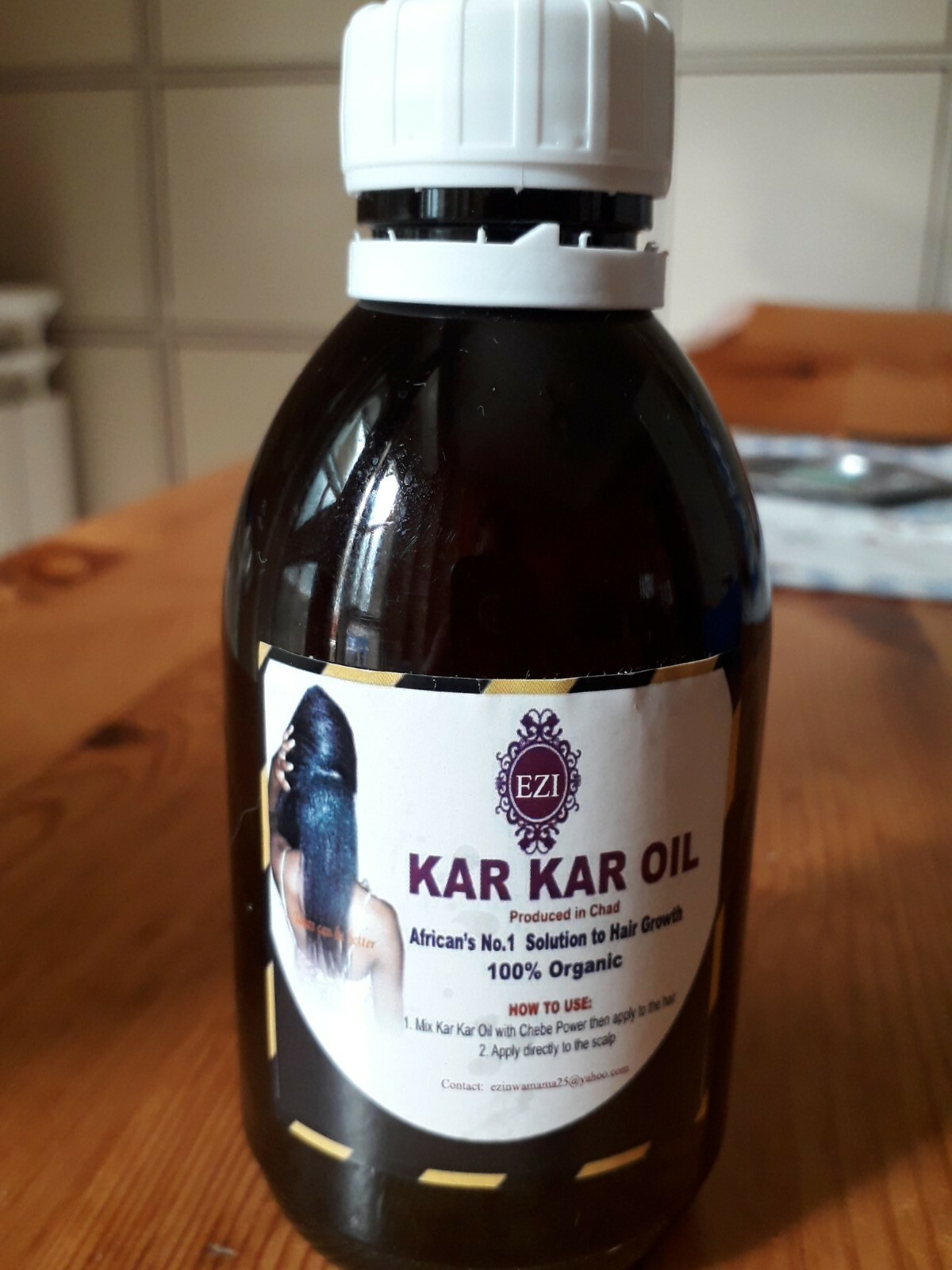 Karkar Oil 180ml - L'Essenza Biologica per la Salute dei Capelli