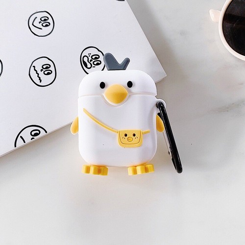 Pour AirPods 4ème Génération 2024 Pro 1/2 Mignon 3D Cartoon Étui Antichoc Housse de Charge - Photo 12 sur 40