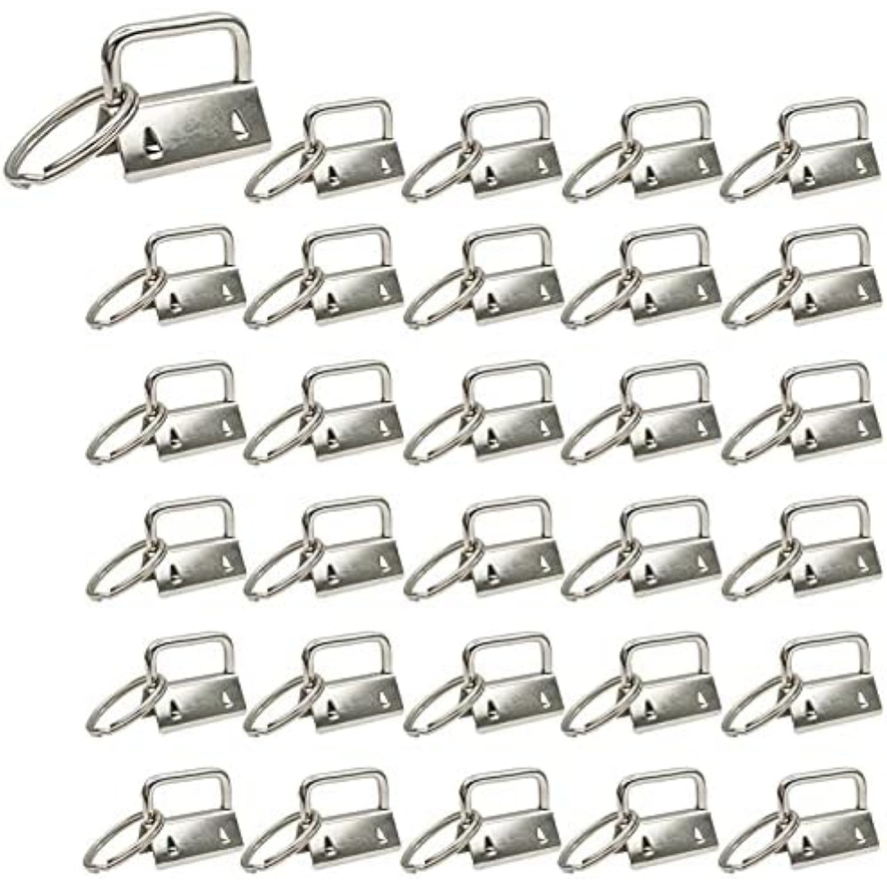 HAOBIN Clip di Coda in Metallo 30mm: Hardware per Cordini e Bracciali