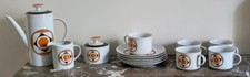 Service à café vintage en porcelaine winterling Bavaria années 70
