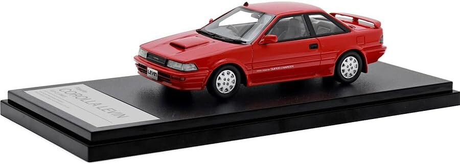 Привет, история 1/43 TOYOTA COROLLA LEVIN GT-Z (1987) Super Red II HS447RE