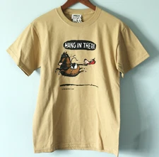 NEW! Jared Lee Studio Stirrups Funny Horse T-Shirt 2008 Hang In There Mens Small