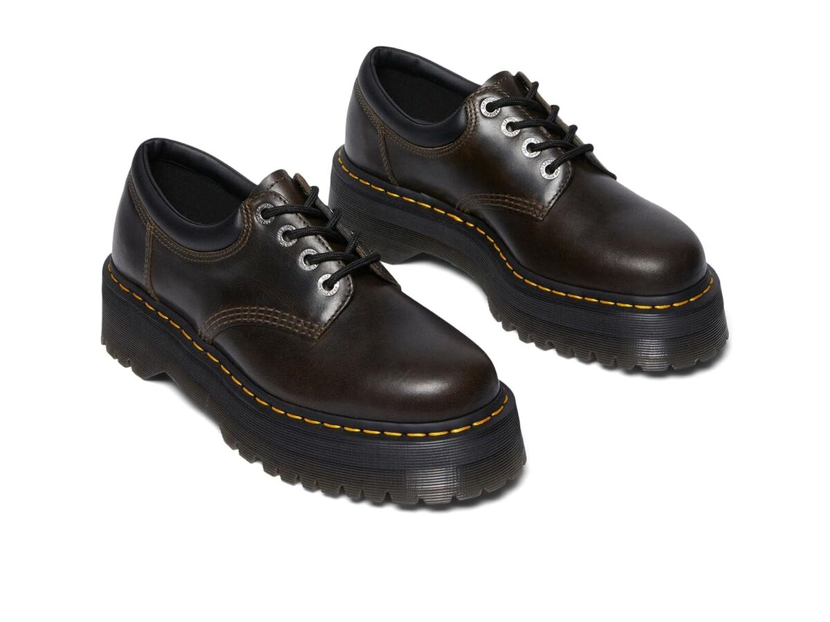 Unisex Oxfords Dr. Martens 8053 Quad Leather Platform Shoes Unisex Oxfords Dr. Martens 8053 Quad Leather Platform Shoes
