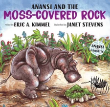Anansi and the Moss-Covered Rock - Paperback By Kimmel, Eric A. - VERY GOOD