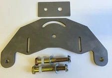 Belt Grinder D-backing plate for 2x72" knife making grinder with bolt axles