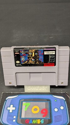 The Lawnmower Man (Super Nintendo Entertainment System, 1993) SNES