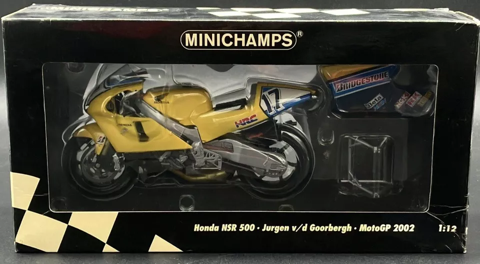Minichamps 1/12 Honda NSR 500 Jurgen Goorbergh MotoGP 2002 122026117 - Image 3 of 4