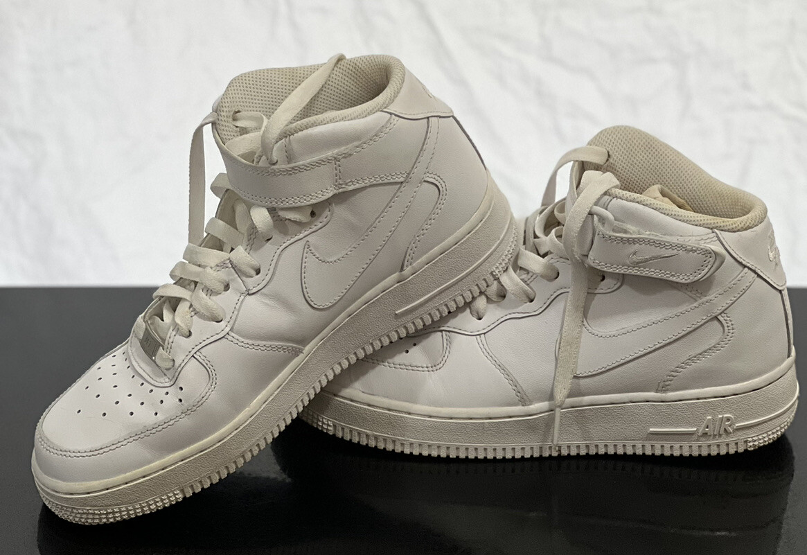 Size 6.5 - Men's Nike Air Force 1 Mid '07 White 315123-111