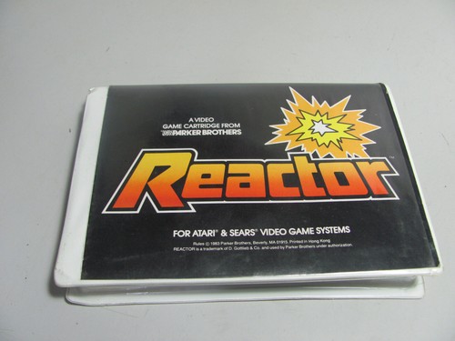 Reactor For Atari 2600 PAL Aus Cart Great Game Fully Tested & Working - Bild 6 von 6