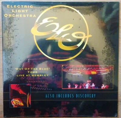 ELECTRIC LIGHT ORCHESTRA Laserdisc ELO Live Wembley DISCOVERY LD ELECTRIC LIGHT ORCHESTRA Laserdisc ELO Live Wembley DISCOVERY LD