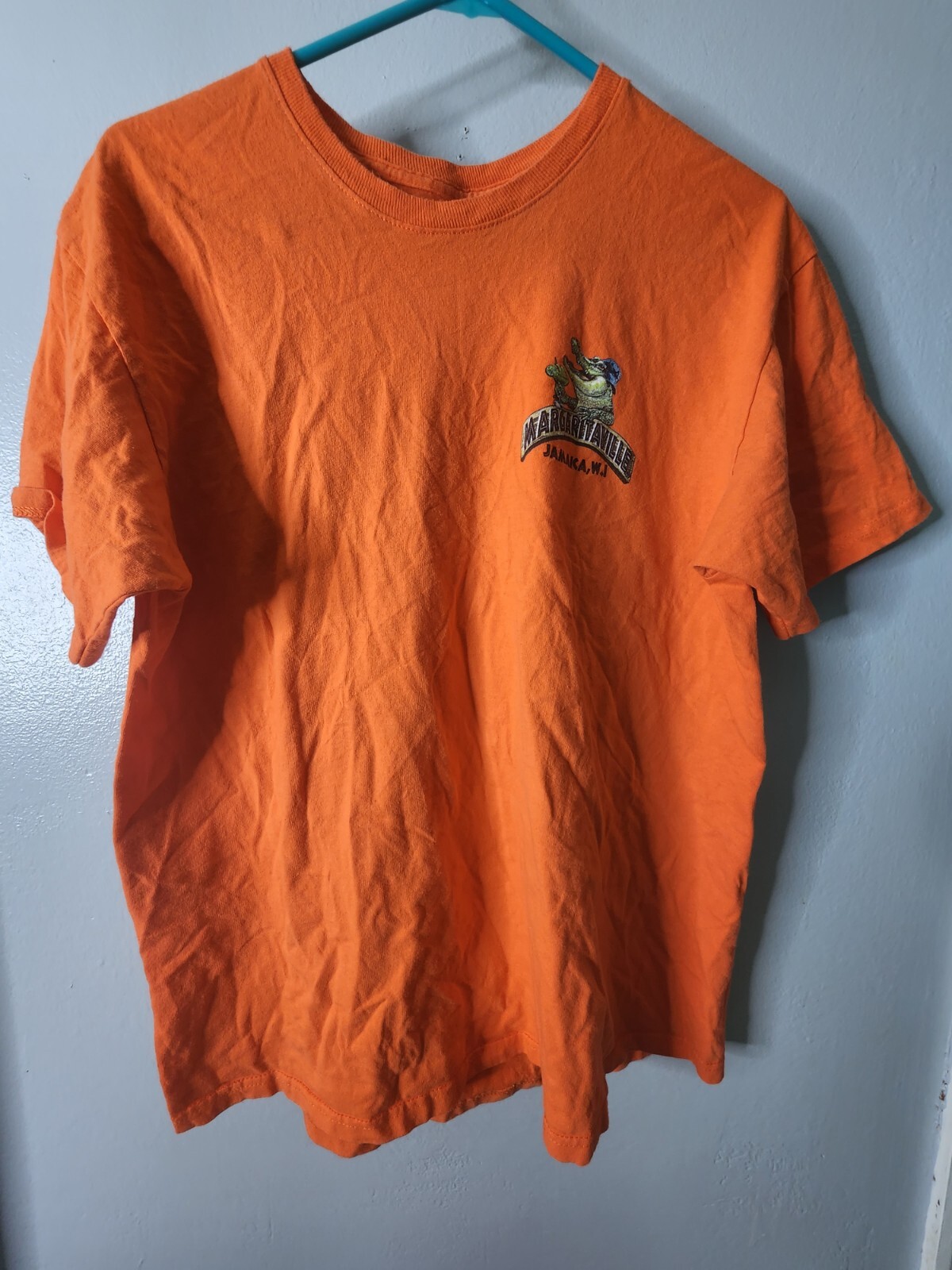 Mens L Margaritaville Jimmy Buffett Jamaica Double Si… Gem