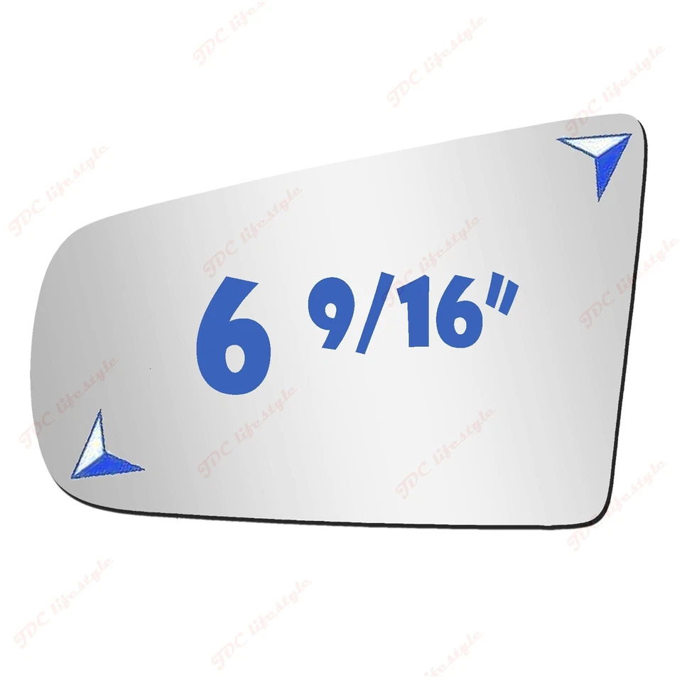 NEW fit 92-02 CADILLAC ELDORADO Driver Side Left Replacement Mirror Glass#2590 - Image 2 of 4