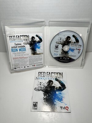 Red Faction: Armageddon (Sony PlayStation 3, 2011) PS3 Complete in Box - Tested