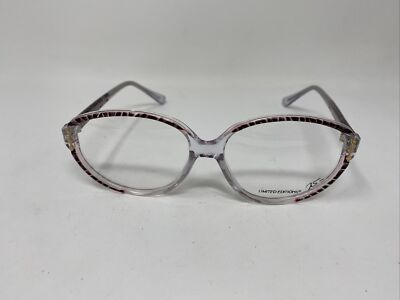 LIMITED EDITIONS EYEWEAR ETHEL ROSE CRYSTAL 54/16/140 Flex Hinge Eyeglasses FY98