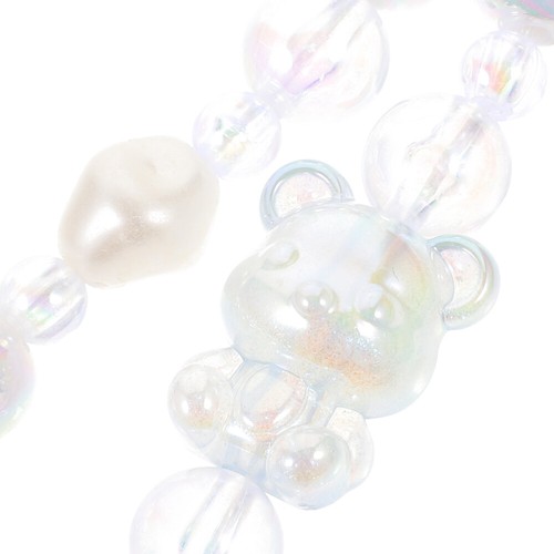 Bear Mobile Phone Chain Miss Cellphone Hand Lanyard Beaded Strap Wrist - 第 11/12 張圖片