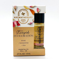 Bath  Body Works Aromatherapy Steeped Invigoration Rose Essential Oil Roll On
