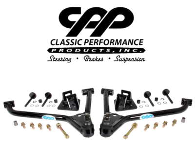 1962-65 Ford Fairlane CPP Black Front Tubular Lower Control Arms A