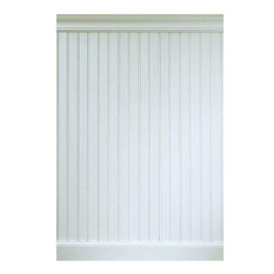 House of Fara Wainscot Interior Paneling Kit 5/16 in. x 5-29/32 in. x 32 in.