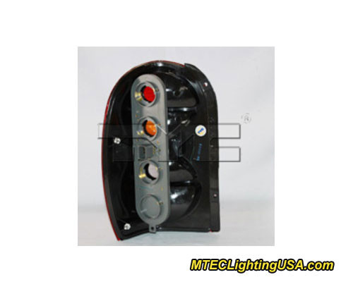 ANZO Jeep Liberty 2002-2007 Chrome Tail Light Assembly | Jeep Liberty (02-07) (211106) main image 1