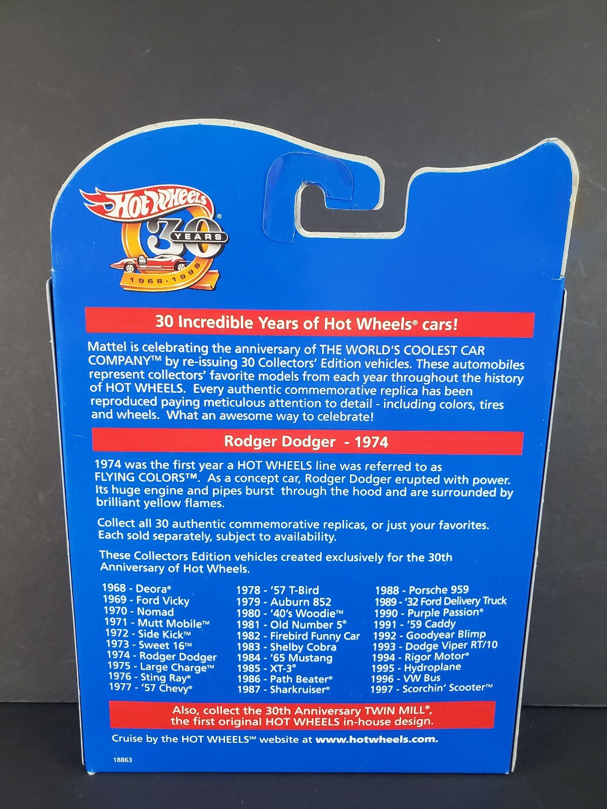 rodger dodger 1974 azul