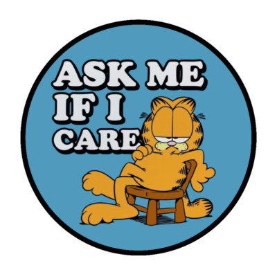The Cat - Ask Me - 4'' Vinyl Decal Car Truck Golf Cart Cooler Trailer Laptop Bar