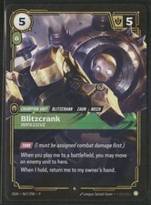 Blitzcrank, Impassive #067/298 Foil - Riftbound Organized Play Promotional Cards — live eBay listing