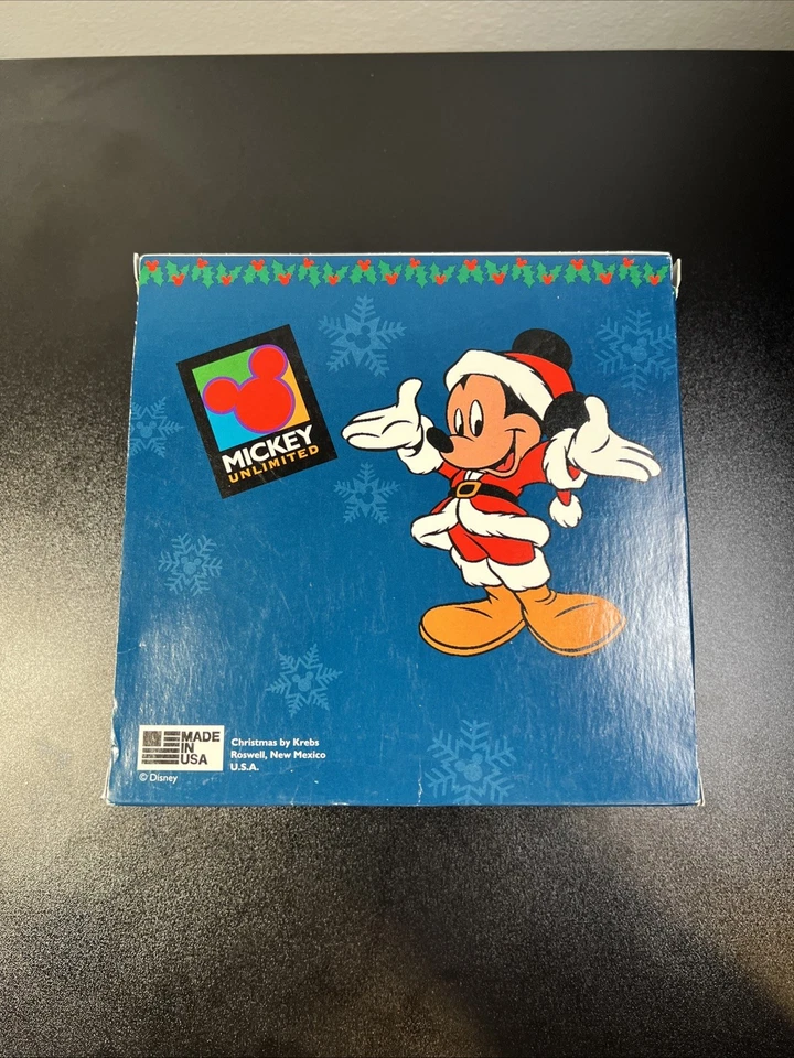 90s Mickey Unlimited Disney Christmas By Krebs Ornaments Donald and Daisy Duck  - Image 4 of 4