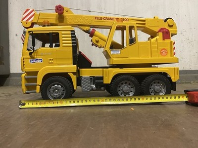 Kranwagen Bruder TGA 41440 Komplett Ausfahrbarer Kran Mechanisch Gebraucht