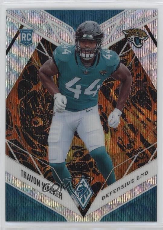 2022 Panini Phoenix Rookies Lava /175 Travon Walker #125 Rookie RC