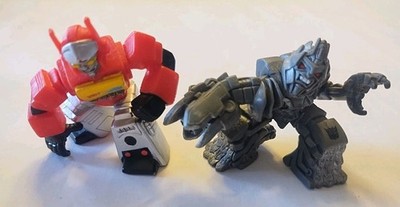 2008 Hasbro Playskool Robot Heroes - G1 Blaster & Movie Megatron 3'' Figures