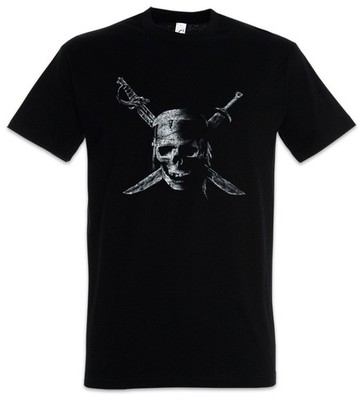 Pirate Skull Herren T-Shirt Piraten Pirates of the Ship Sailor Caribbean Karibik