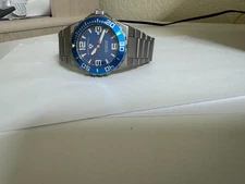 Men's SWISS LEGEND EXPEDITION 200M Stainless steel  Blue dial watch
