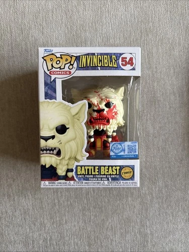 Funko POP! Comics: Invincible - Battle Beast (Chase) Exclusive Vinyl Figure #54