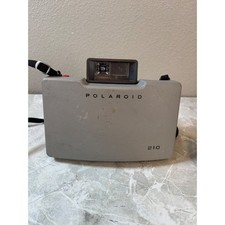 Vintage Polaroid Land Camera Automatic 210 Instant Film Camera with Flash Unit