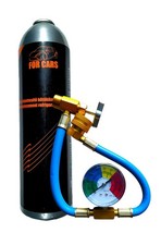 R134a K&auml;ltemittel Klima Ersatzgas 370g XL 750 ml Dose Nachf&uuml;llset (ca 1kg R134a)