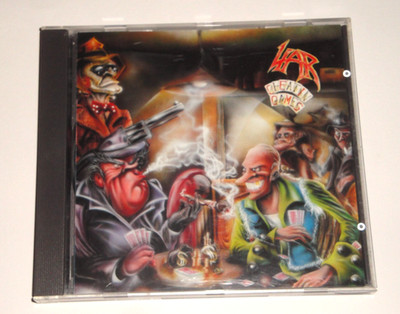 Liar - Cheatin Games CD 1991 First Press org thrash deathrow sodom pyracanda