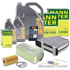 MANN INSPEKTIONSPAKET FÜR MERCEDES C E GLK-KLASSE W204 W212 X204 180 - 250 CDI MANN INSPEKTIONSPAKET FÜR MERCEDES C E GLK-KLASSE W204 W212 X204 180 - 250 CDI