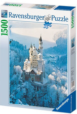 NEW Ravensburger 1500 Pieces Jigsaw Puzzle Neuschwanstein Castle in Winter